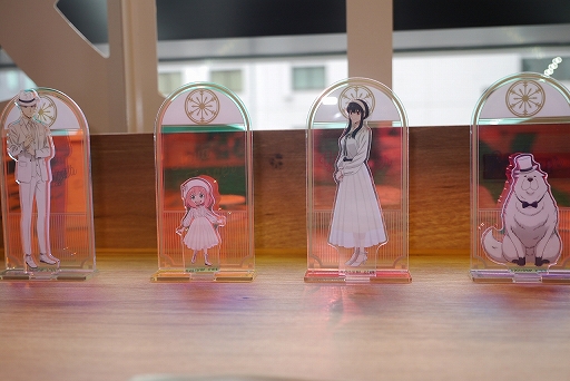 画像ギャラリー No.003のサムネイル画像 / カプコンカフェ,「劇場版 SPY×FAMILY CODE: White」コラボ試食会レポート。可愛らしいグッズと趣向を凝らしたメニューがファンをお出迎え
