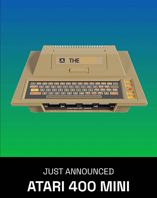 ꡼ No.002Υͥ / Atari 400פǥˤAtari 400 Miniȯɽ400ǤʤAtari8ӥåȥեߥ꡼̤бߥ˥ൡ