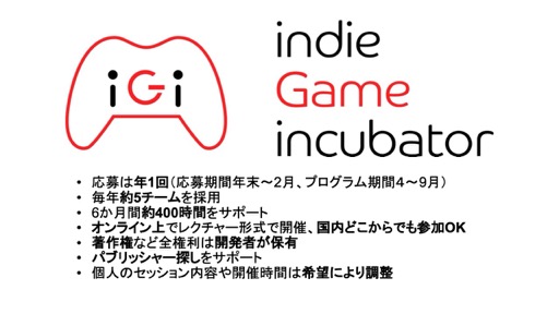 ꡼ No.006Υͥ / Υ󥿥ӥ塼ϥǥ೫ȯԻٱץiGi indie Game incubatorפΥѡ󤬸롤3ޤǤ̤Ƨޤ4Ÿ˾