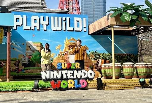 画像ギャラリー No.004のサムネイル画像 / HIKAKINさん,山之内すずさんがUSJ「スーパー・ニンテンドー・ワールド」の新アトラクションに挑戦。「PLAY WILD! チャレンジ」本日開幕