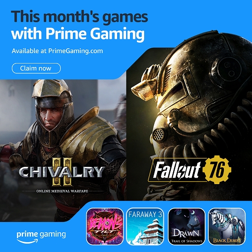 ꡼ No.002Υͥ / Chivalry 2סFallout 76פʤɤޤ12ȥ뤬饤ʥåסPrime Gamingפ4ʬ̵ȥ뤬ȯɽ
