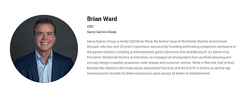 ꡼ No.002Υͥ / Υ󥿥ӥ塼ΥȳǶ¸ߴġSavvy Games GroupפȥӥϡܻؤƤΤCEOǤBrian Wardȥե벦ҤˡľܤǤƤߤ褦